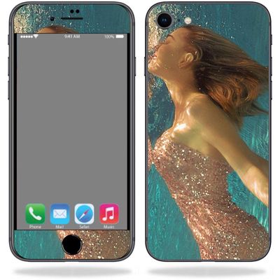 MightySkins Skin Compatible with Apple iPhone SE (2020) / 7/8 - Sparkle | Protective, Durable, and Unique Vinyl Decal wrap Cover | Easy to Apply, Remove, and Change Styles | Made in The USA