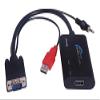 Premium Cord VGA + Audio Converter to HDMI. view 1