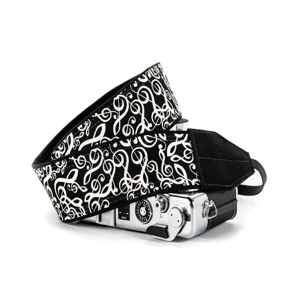 Camera Strap, Music Clef dslr, slr, mirrorless 329
