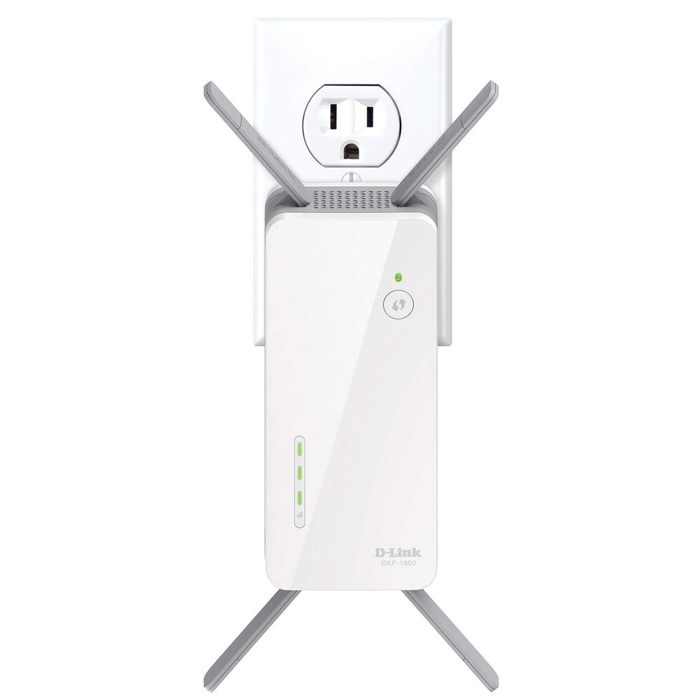 D-Link AC2600 Wi-Fi Range Extender AC SmartBeam SmartConnect MU-MIMO Technology (DAP-1860) (Renewed)