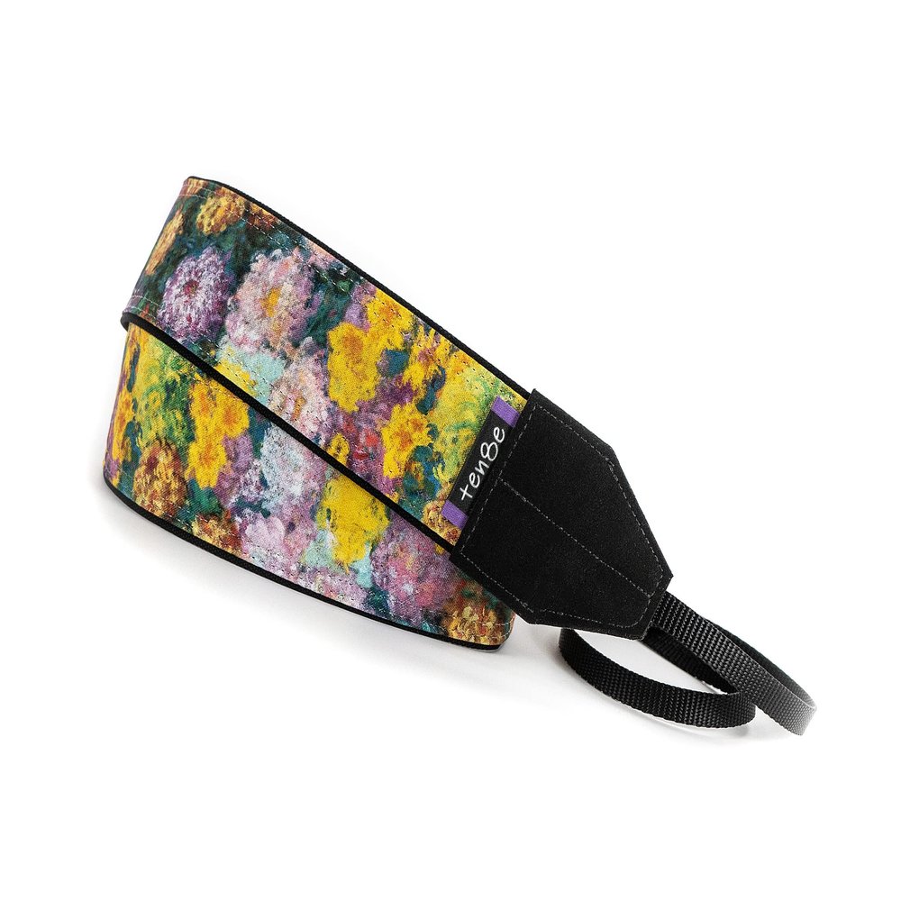 Camera Strap, Floral Monet
