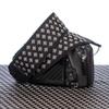 Camera Strap, Black and White Fleur-de-lis view 3