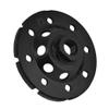 5/8-11 Inch Arbor Concrete Grinder Blade Grinding Cup Wheel Black 4 Inch Diamond T Segment view 1