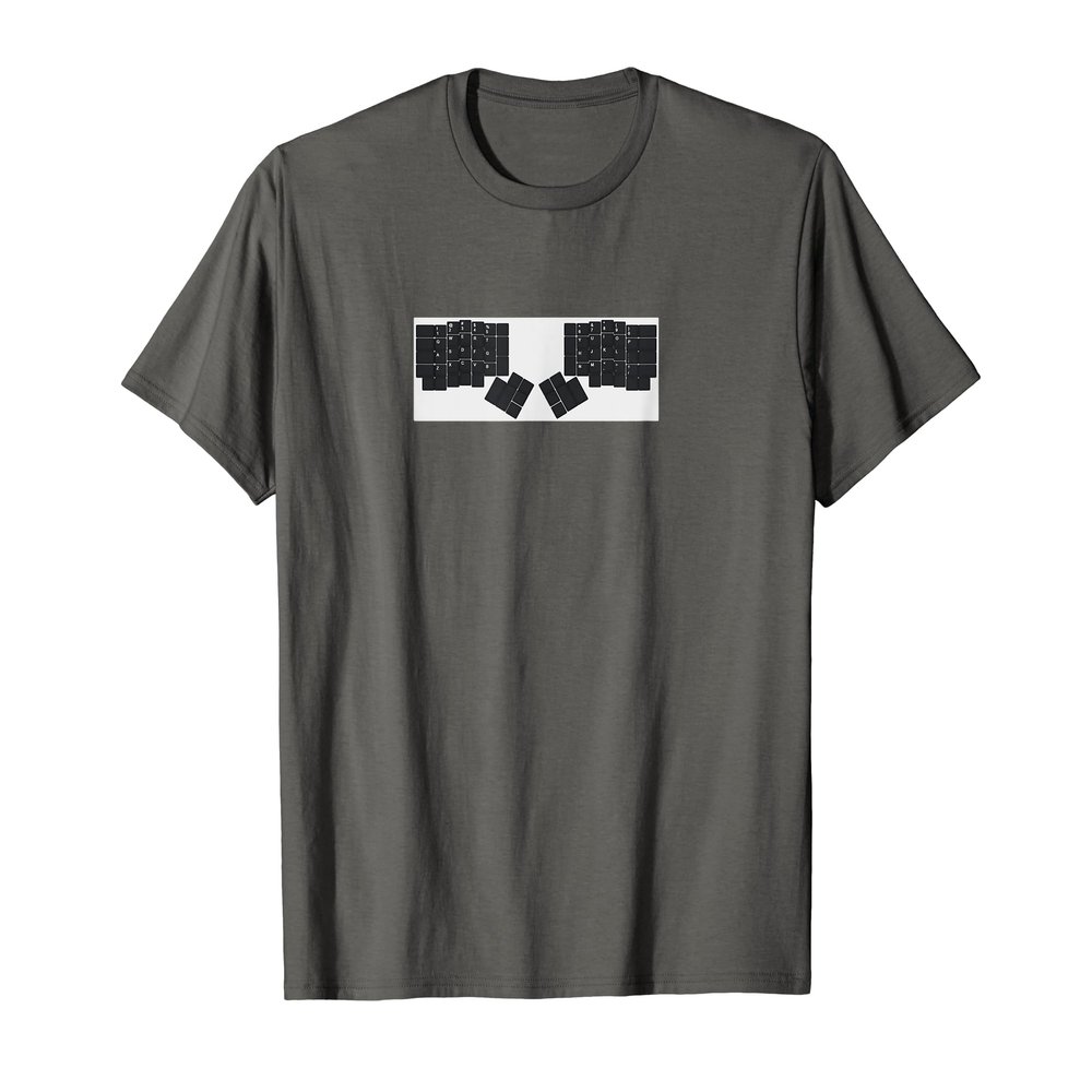 Keyset T Shirt, Keyset, Ergodox,Keycap, Computer Keyboard