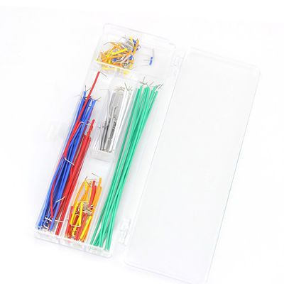 AFCN 140 pcs U Shape Solderless Breadboard Jumper Cable Wire Kit Shield for arduino DIY Kit