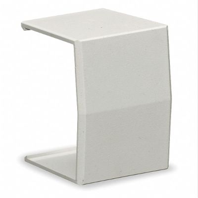 Hubbell Wiring Device-KELLEMS PVC Splice Cover for Use with Wall-Trak Raceway, White