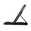 360 Rotation Huawei MediaPad T1 T2 T3 Leather Cover case Stand Wallet 7.0 & 8.0 (Black) view 3