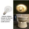 Snnalosses 20 Watt Wax Melt Warmer Light Bulbs for Scentsy Mid-Size Wax Warmer and Candle Warmers,120 Volt/E12 Clear Light Bulbs,Warmwhite,Long Last Lifespan,6Packs view 3