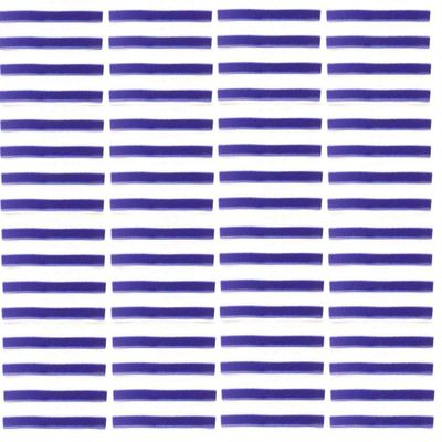 Vinyl Record Cleaning Strips Royal Blue 1/4-inch x 4-inch (64-Pack) VPI Okki Nokki 3M Clean Strip Set for 12-inch LP Record Album / 3M + Velvet = Cleaner LPs & Albums