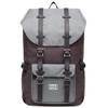 KAUKKO Laptop Backpack Travel Outdoor Weekend Bag Carry on Daypack Stylish and Durable Rucksack Hiking Backpack Fits 15.6"(5-4-GREYCOFFEE) view 1