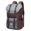 KAUKKO Laptop Backpack Travel Outdoor Weekend Bag Carry on Daypack Stylish and Durable Rucksack Hiking Backpack Fits 15.6"(5-4-GREYCOFFEE) view 2