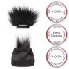 Gutmann Fur Microphone Windshield Windscreen for Zoom H1 / H1n Premium Edition Black with Inner Lining view 4
