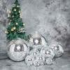Tableclothsfactory 4 PCS 8" Groovy Glass Mirror Disco Ball Party Decoration for Wedding Event Birthday Party view 4