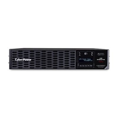 CyberPower PR1000RT2UN Smart App Sinewave UPS System, 1000VA/1000W, 8 Outlets, 2U Rack/Tower, AVR, RMCARD205 Pre-Installed