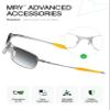 Mryok Replacement Earsocks Nosepiece for Oakley Crosshair 2.0 OO4044 Sunglass - Yellow view 3
