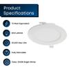 Feit Electric 5/6in LED Canless Recessed Downlight, 75W Eq, view 2