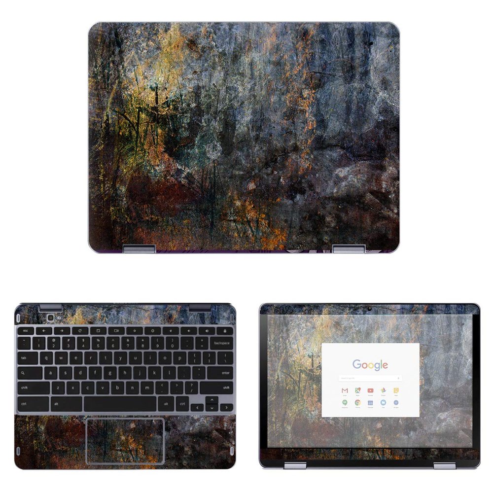 Decalrus - Protective Decal Skin Sticker for Samsung Chromebook Plus XE521 XE521QAB XE525QBB (12.2" Screen) case Cover wrap SAchrmbk12_XE521-146