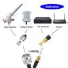 Superbat Type N to SMA Cable Low Loss N Male to SMA Male with Weatherproof Connectors RG58 Cable12feet,3.5M 50 ohm for Celling Antenna ADS-B Receiver etc. view 4