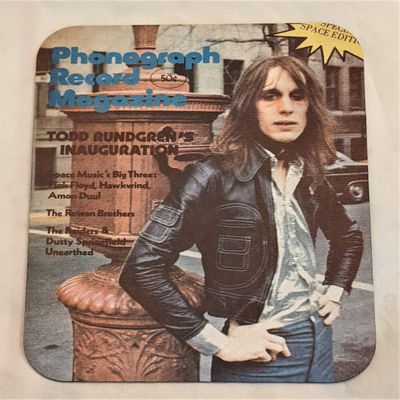 Classic Rock 70s Computer Mouse Pad (1/4th Inch Thick)