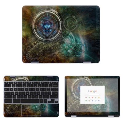 Decalrus - Protective Decal Abstract Skin Sticker for Samsung Chromebook Plus XE521 XE521QAB XE525QBB (12.2" Screen) case Cover wrap SAchrmbk12_XE521-126