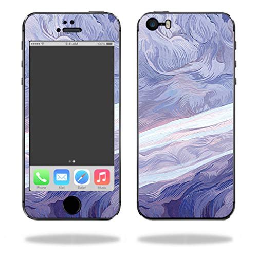 MightySkins Skin Compatible with Apple iPhone SE - Whirlwind | Protective, Durable, and Unique Vinyl Decal wrap Cover | Easy to Apply, Remove, and Change Styles | Made in The USA
