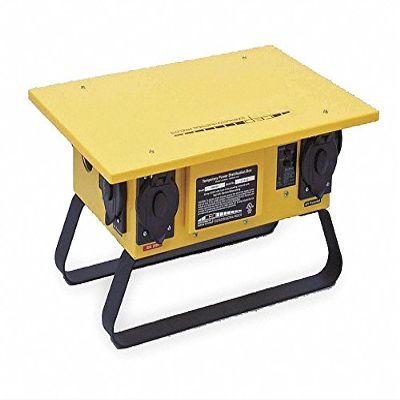 CEP Power Distribution Box, 120/240VAC Voltage Rating, 50 Amps, Number of Poles: 3