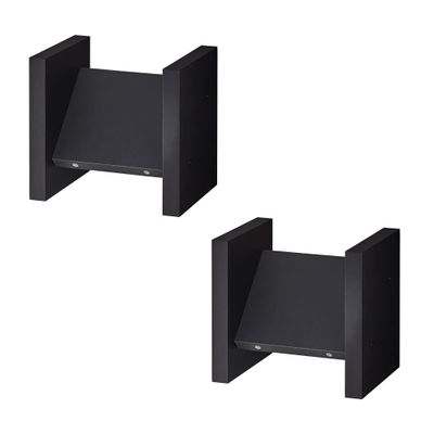 Hayami Kosan SB-946 Speaker Base, Set of 2, Black