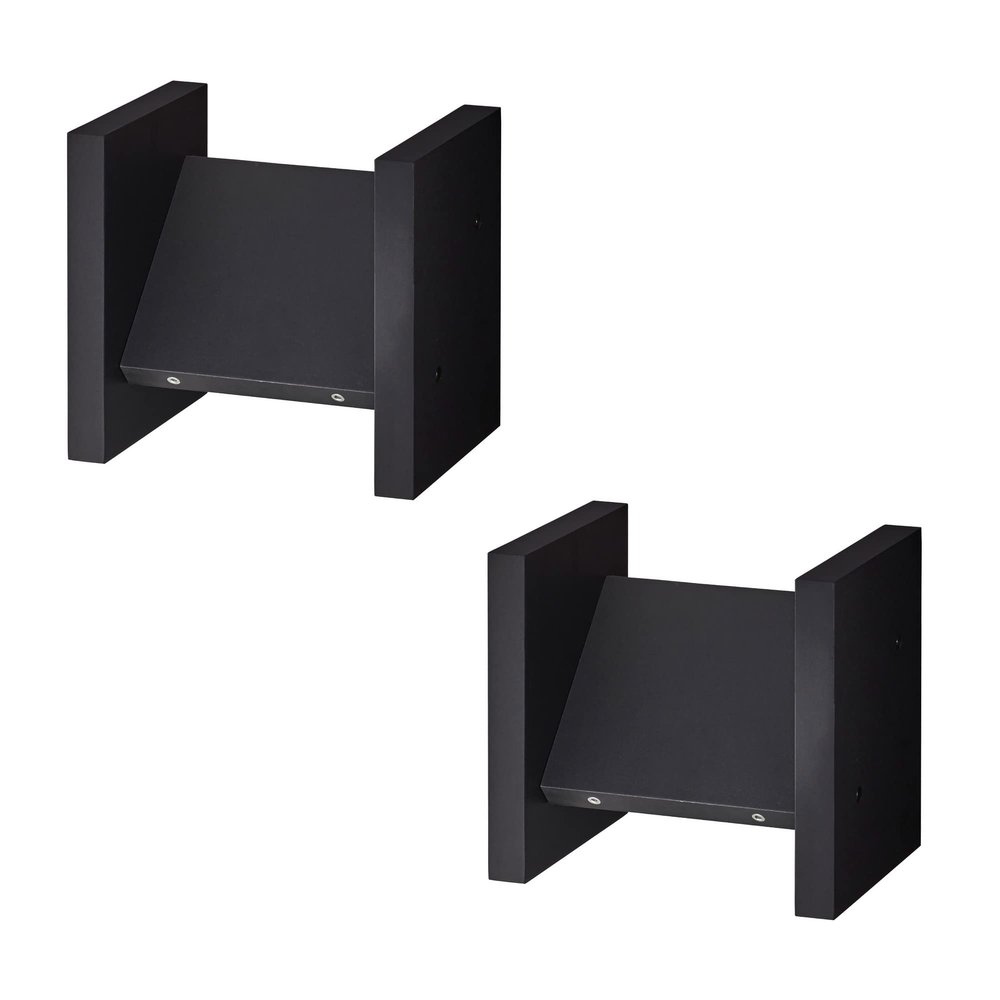 Hayami Kosan SB-946 Speaker Base, Set of 2, Black