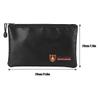 Document Bag Wallet Briefcase Fire-Resistant Fire Zipper A4 Portable for Home Office Use Passport Money Certificates Laptop (11.4 x 7.9in) view 4