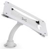Displays2go Tablet Counter Stand Compatible w/iPad Pro 9.7" with Weighted Base, Gooseneck Arm, and Mounting Hardware  White(IPGOOAC9W) view 4