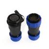 HangTon HE29 Outdoor Waterproof Electrical Circular Connector Threaded Cable Plug for LED/Power/Lighting Equipment (22 pin) view 1