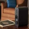 Micca RB42 Reference Bookshelf Speaker with 4-Inch Woofer and Silk Tweeter (Dark Walnut, Pair) view 4