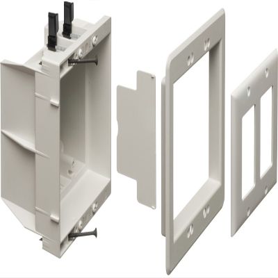 Arlington Recessed Indoor Inbox, 2-Gang, White (DVFR2W)