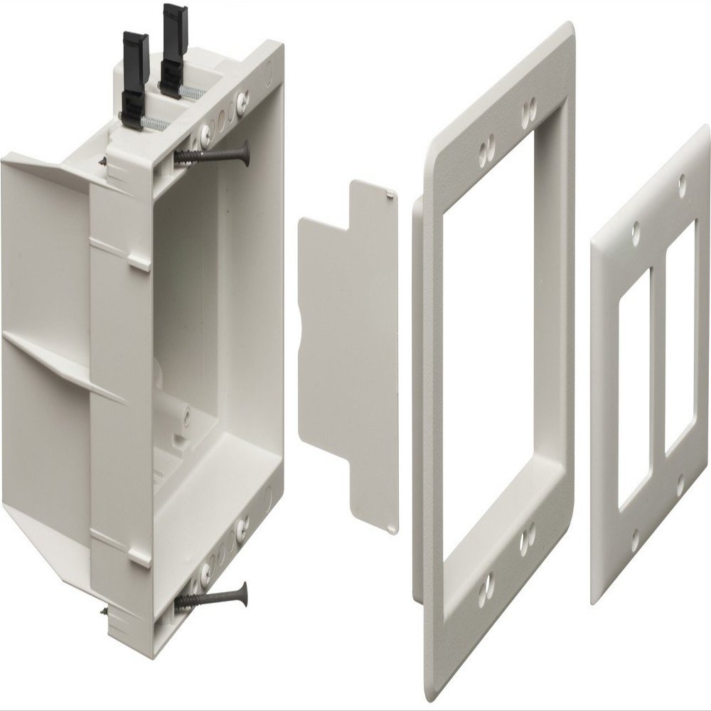 Arlington Recessed Indoor Inbox, 2-Gang, White (DVFR2W)
