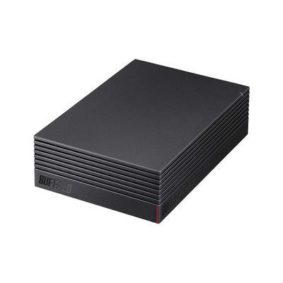 Buffalo HD  nrld2 0U3 X  BA, 2TB, External Hard Disk Drive Standard Model Black
