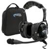 Rugged. Air RA900 Premium Stereo Aviation Pilot Headset for Flight Instructors Private Pilots Features Clear Hear Speakers Noise Canceling Microphone Gel Ear Seals and Free Headset Bag view 1