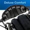 Rugged. Air RA900 Premium Stereo Aviation Pilot Headset for Flight Instructors Private Pilots Features Clear Hear Speakers Noise Canceling Microphone Gel Ear Seals and Free Headset Bag view 2