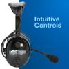 Rugged. Air RA900 Premium Stereo Aviation Pilot Headset for Flight Instructors Private Pilots Features Clear Hear Speakers Noise Canceling Microphone Gel Ear Seals and Free Headset Bag view 4