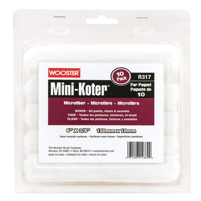 Wooster R317-6 Paint Roller, 6, Green