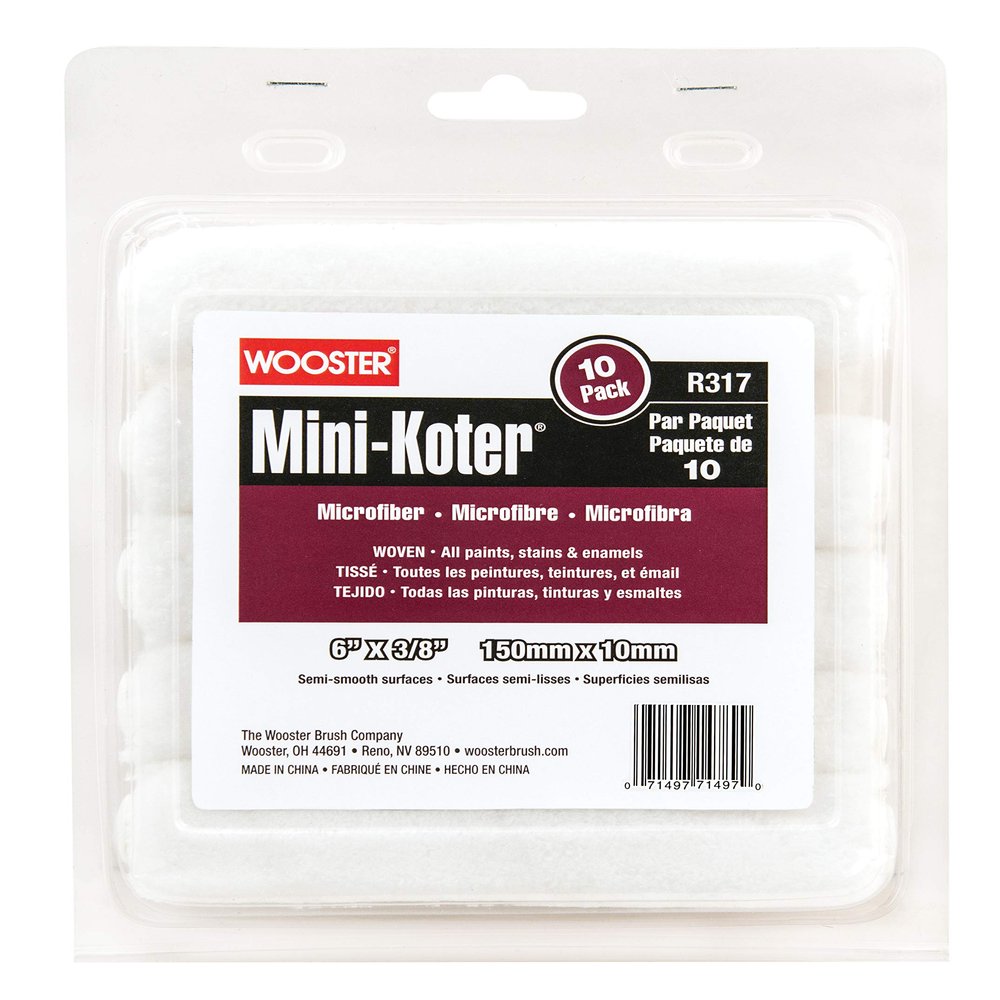 Wooster R317-6 Paint Roller, 6, Green
