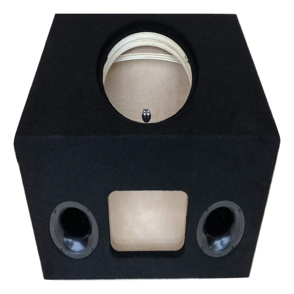 Custom Ported/Vented Sub Box Subwoofer Enclosure for 1 Sundown X-15 Subwoofer with Plexiglass Window ~ Recessed Sub ~ 32Hz