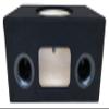 Custom Ported/Vented Sub Box Subwoofer Enclosure for 1 Sundown X-15 Subwoofer with Plexiglass Window ~ Recessed Sub ~ 32Hz view 2