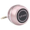Mini Portable Speaker with 3.5mm Aux Input Jack, 3W Mobile Phone Line-in Speaker for iPhone iPad iPod Tablet Cell Phones, Gifting for Girls/Kids, Rose Gold view 1