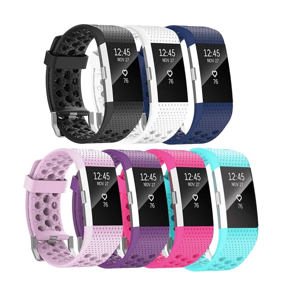 Baaletc Replacement Bands Compatible Fit bit Charge 2 Classic Accessories Band Sport Strap for Fit bit Charge 2 Large&Small Women&Men