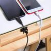 Viaky 30 Pieces White Adjustable Cable Clips Self-Adhesive Desk Organizer Nylon Wire Management Wire Holder view 2