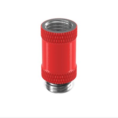 PrimoChill Male to Female G 1/4in. 20mm SX Extension Coupler - Razor Red