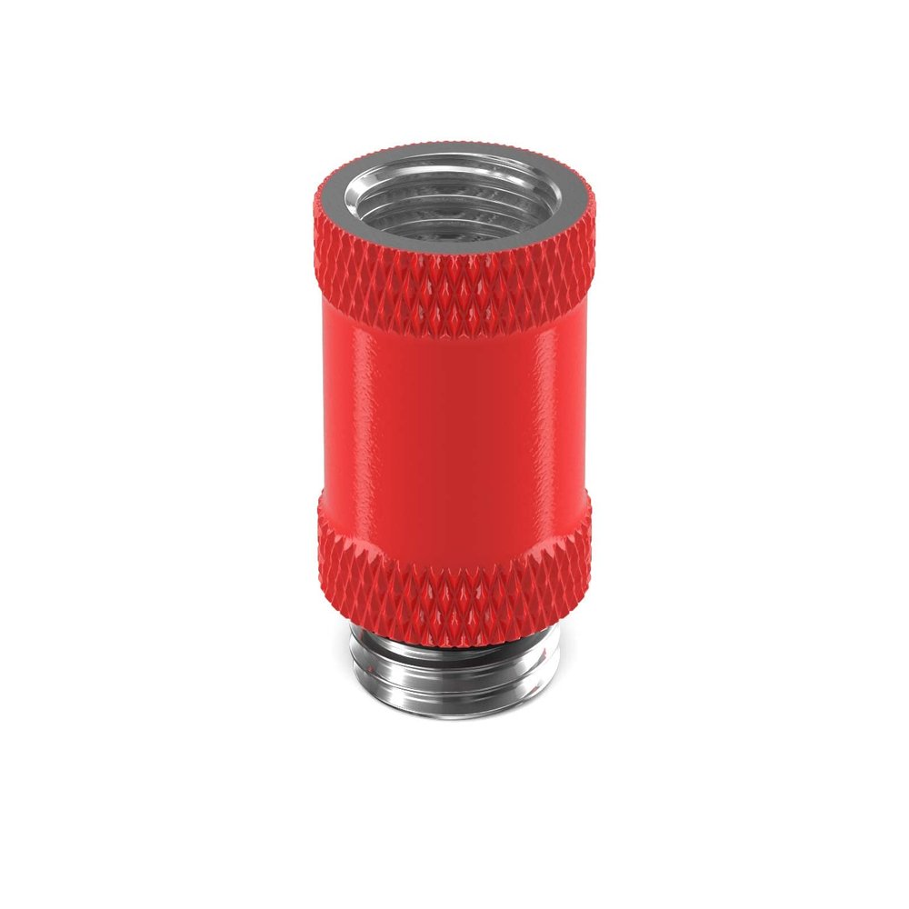 PrimoChill Male to Female G 1/4in. 20mm SX Extension Coupler - Razor Red