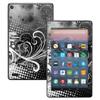 MightySkins Skin Compatible with Amazon Kindle Fire 7 (2017) - Black Flourish | Protective, Durable, and Unique Vinyl Decal wrap Cover | Easy to Apply, Remove, and Change Styles | Made in The USA view 1