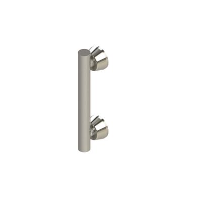 Invisia Linear Bar - 12" Straight Grab Bar: Brushed Stainless