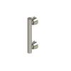 Invisia Linear Bar - 12" Straight Grab Bar: Brushed Stainless view 1